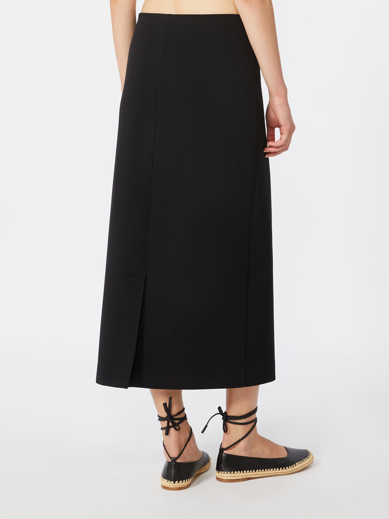 max mara straight-fit scuba jersey skirt