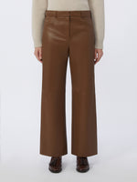 Coated fabric trousers
