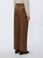 Coated fabric trousers