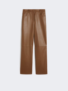 Coated fabric trousers