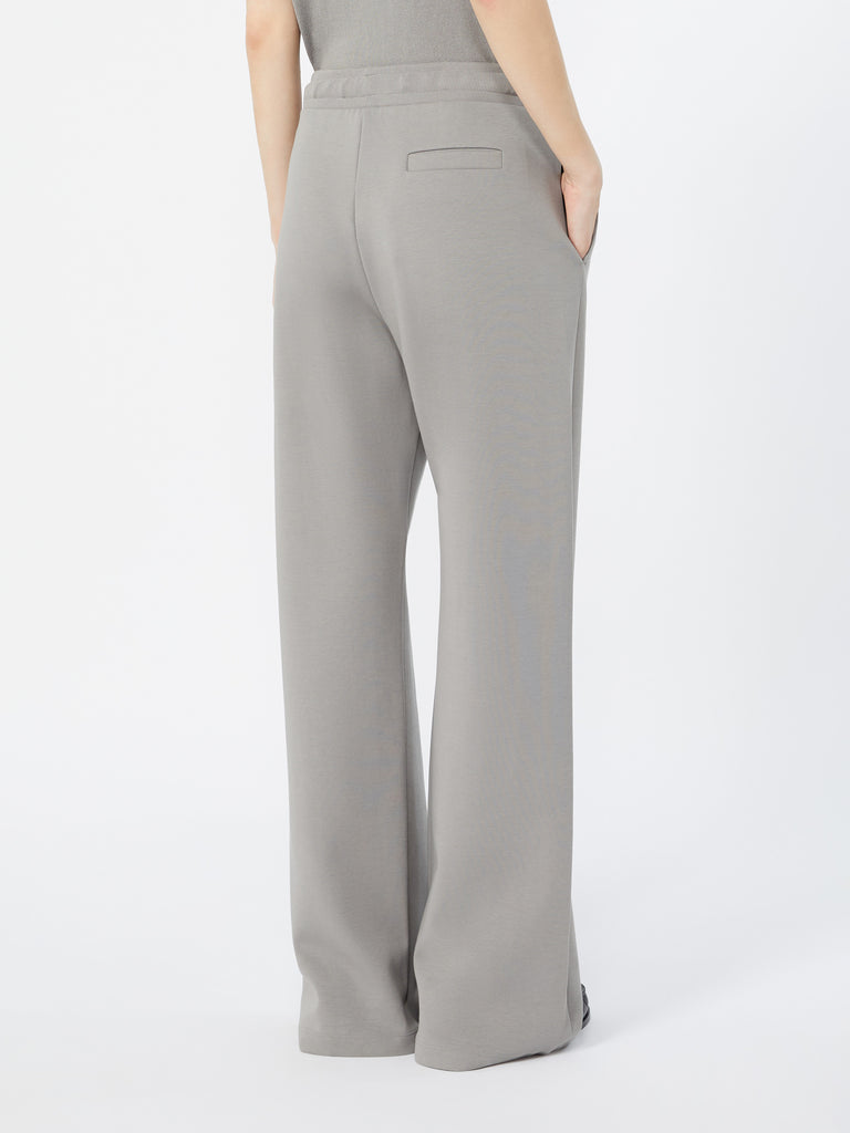 max mara دووبلي الجيرسيه بساق واسعة بنطال