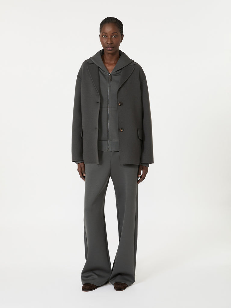 max mara double jersey wide-leg trousers