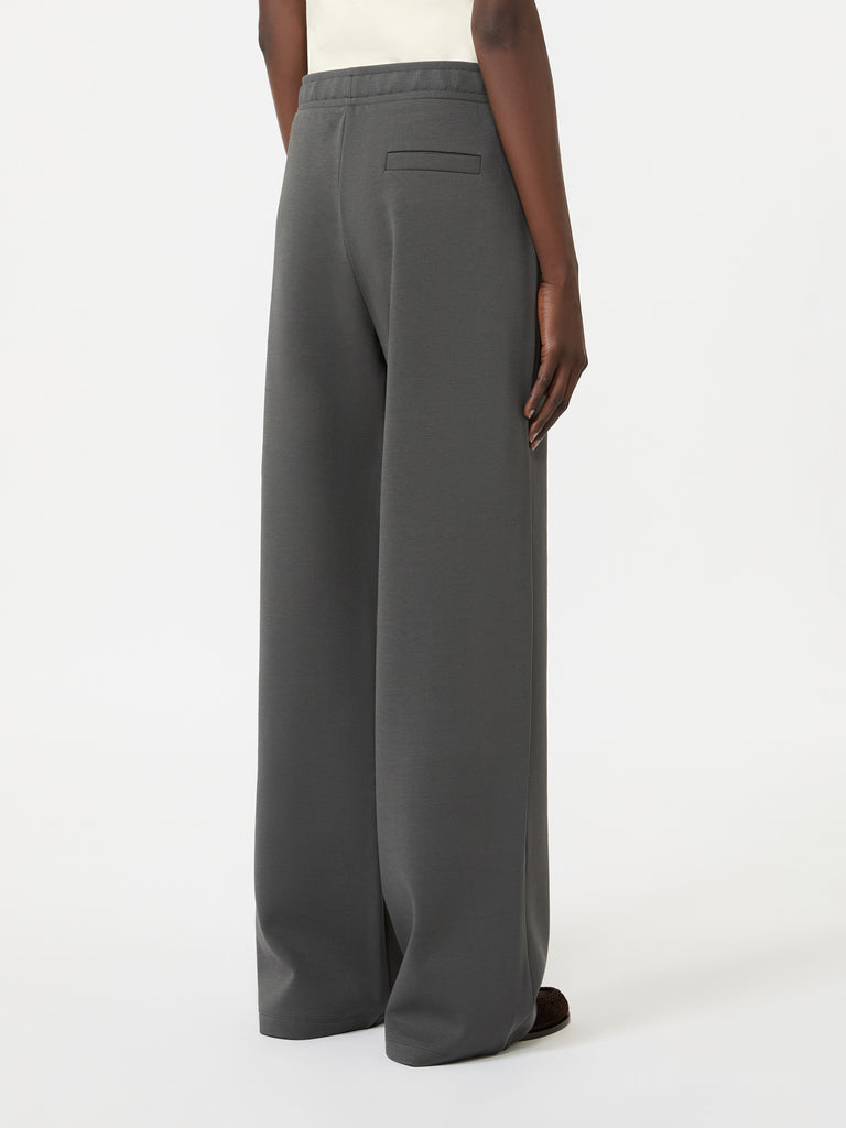 max mara double jersey wide-leg trousers