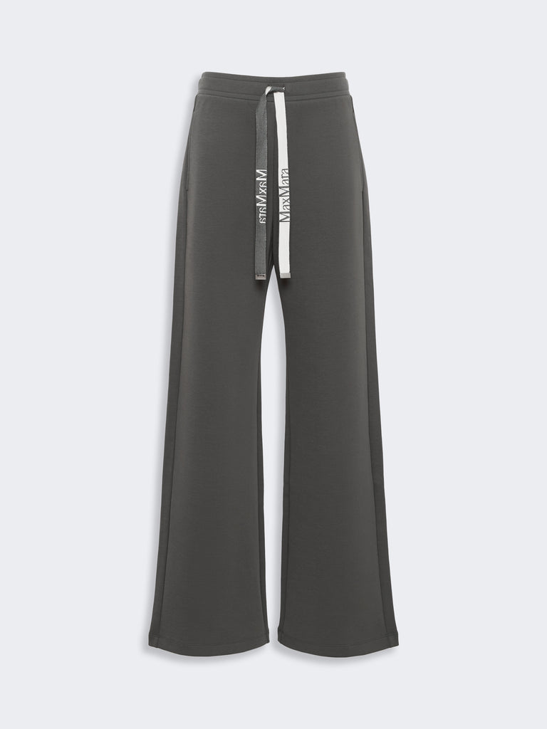 max mara double jersey wide-leg trousers