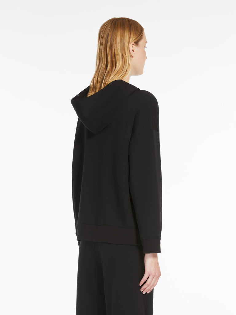 Technical cotton jersey sweatshirt