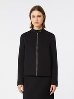 max mara scuba jersey biker jacket for women