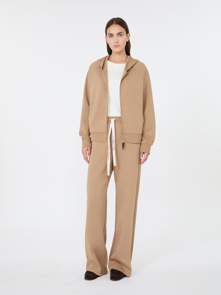 max mara سويتشيرت من جيرسيه قطن معالج