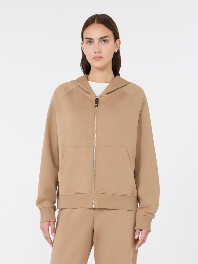 max mara سويتشيرت من جيرسيه قطن معالج