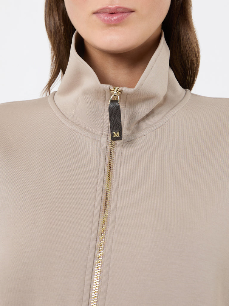 max mara سويتشيرت من جيرسيه قطن معالج