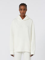 Oversized cotton jersey sweatshirt