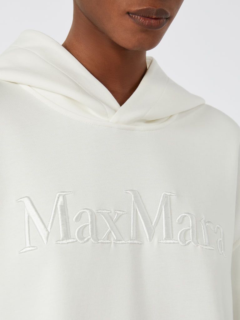 Oversized cotton jersey sweatshirt