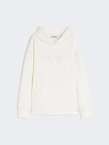 Oversized cotton jersey sweatshirt