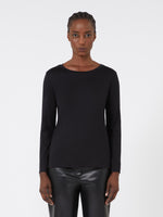 Long-sleeved jersey T-shirt