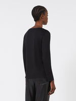 Long-sleeved jersey T-shirt