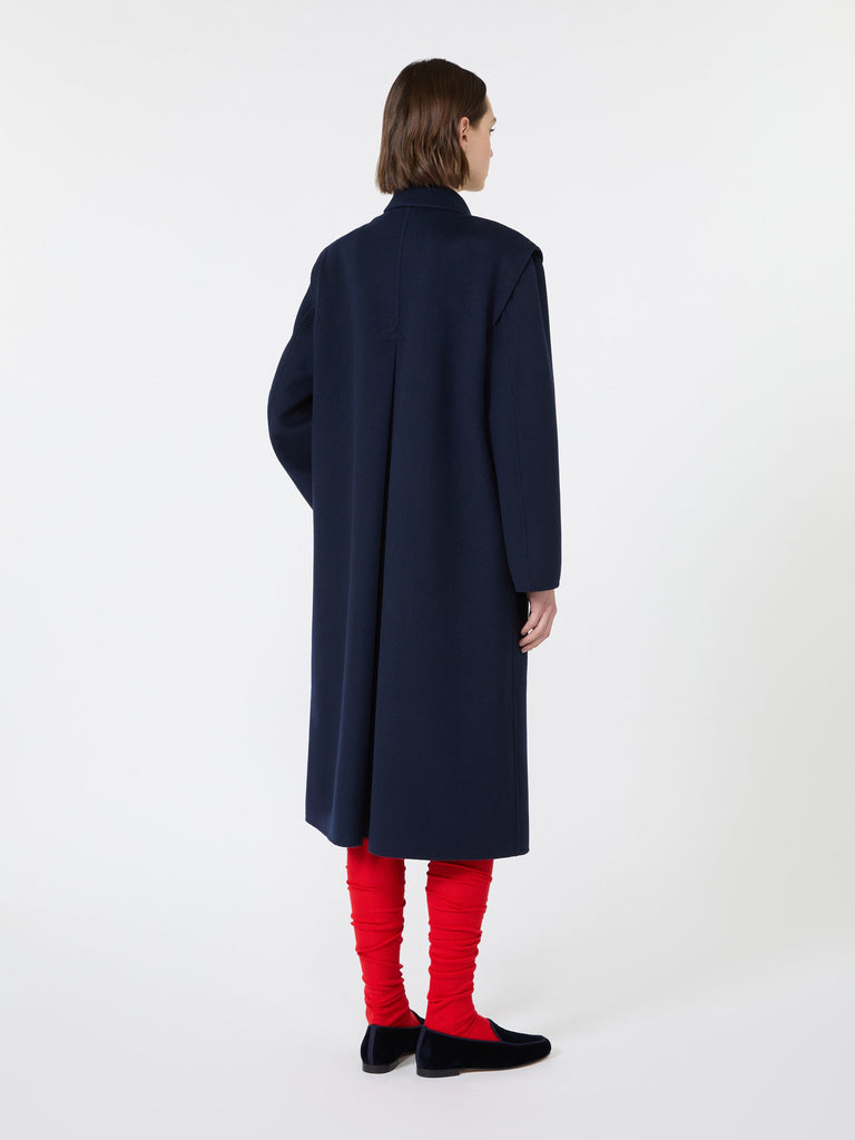 max mara double wool broadcloth coat