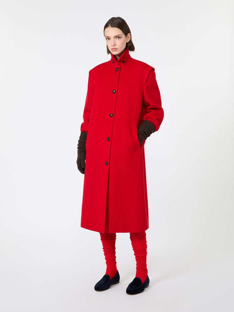 max mara معطف من جوخ الصوف المزدوج