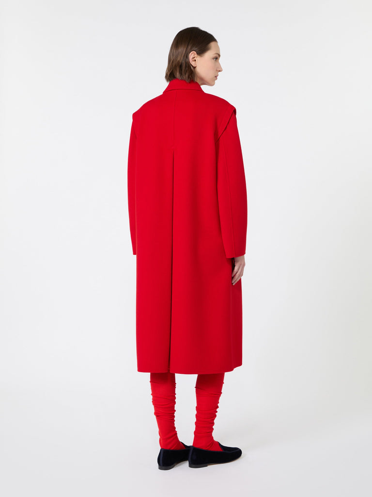 max mara معطف من جوخ الصوف المزدوج
