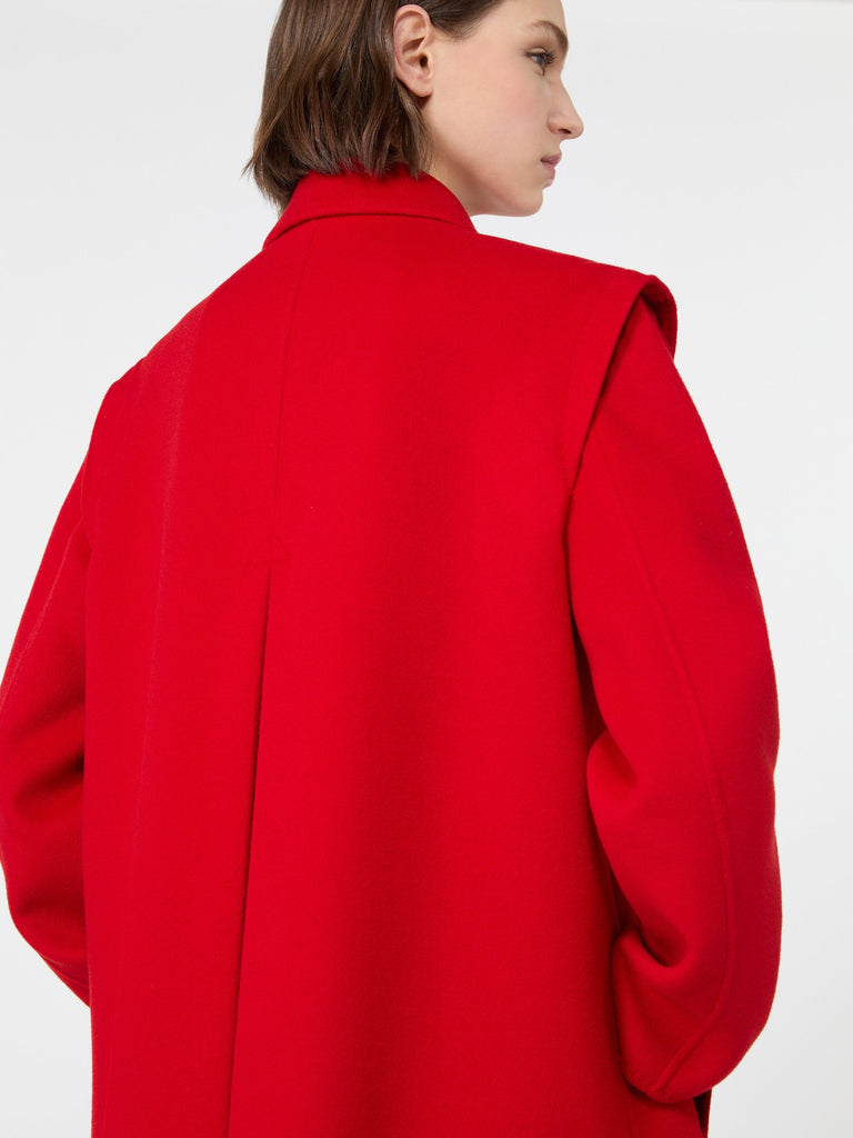 max mara معطف من جوخ الصوف المزدوج