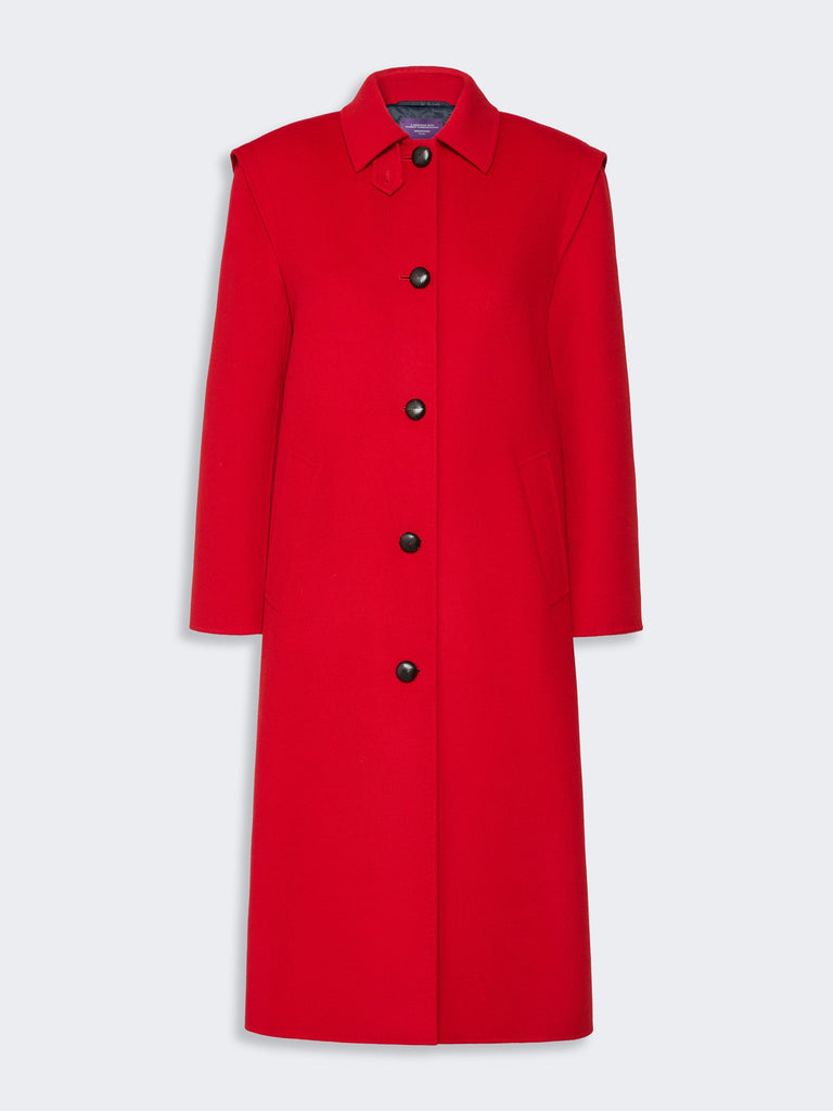 max mara معطف من جوخ الصوف المزدوج
