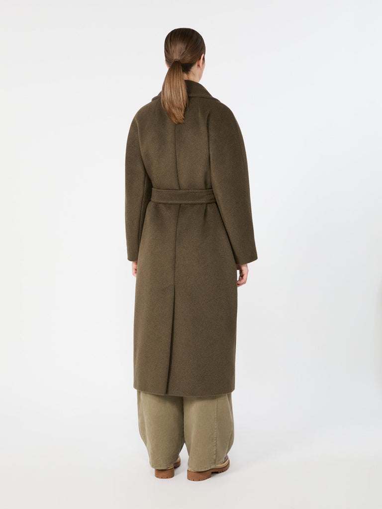 max mara معطف تيدي من الصوف والألبكة