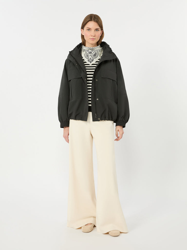 max mara جاكيت معالَج طارد للماء من الكانفاس
