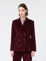 Max Mara Cotton corduroy velvet blazer for Women
