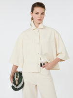 Max Mara Washed cotton cropped jacket for Women