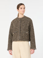 Max Mara Wool blend bouclé boxy jacket for Women