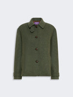 Max Mara Mélange wool short coat for Women