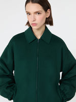 Max Mara Double wool broadcloth bomber jacket for Women