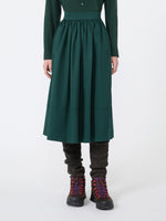 Max Mara Cotton satin midi skirt for Women