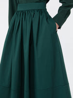 Max Mara Cotton satin midi skirt for Women