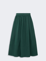 Max Mara Cotton satin midi skirt for Women