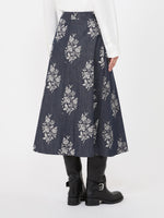 Max Mara Pleated printed cotton skirt for Women