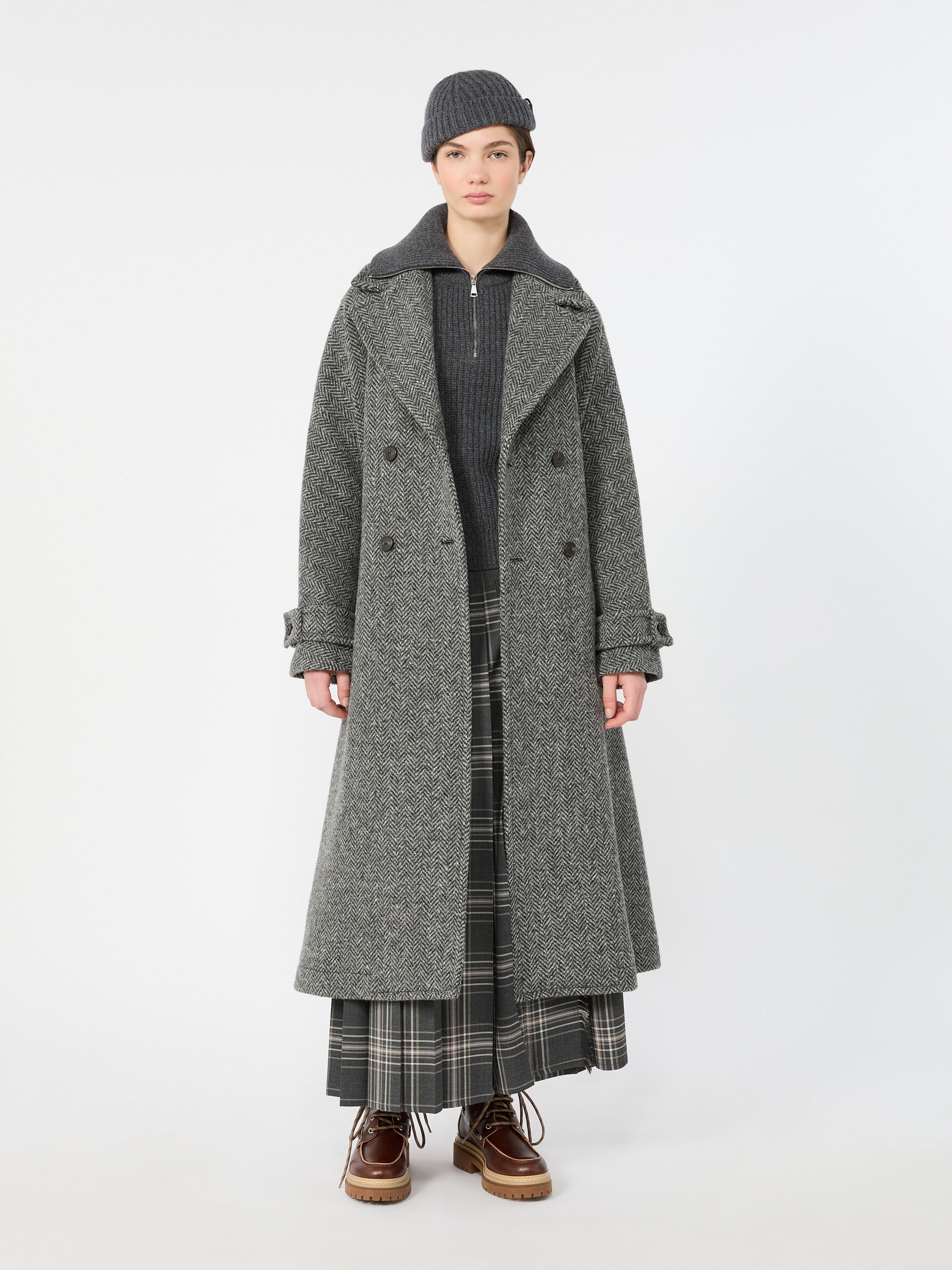 Max Mara Wool batavia pleated skirt for Women