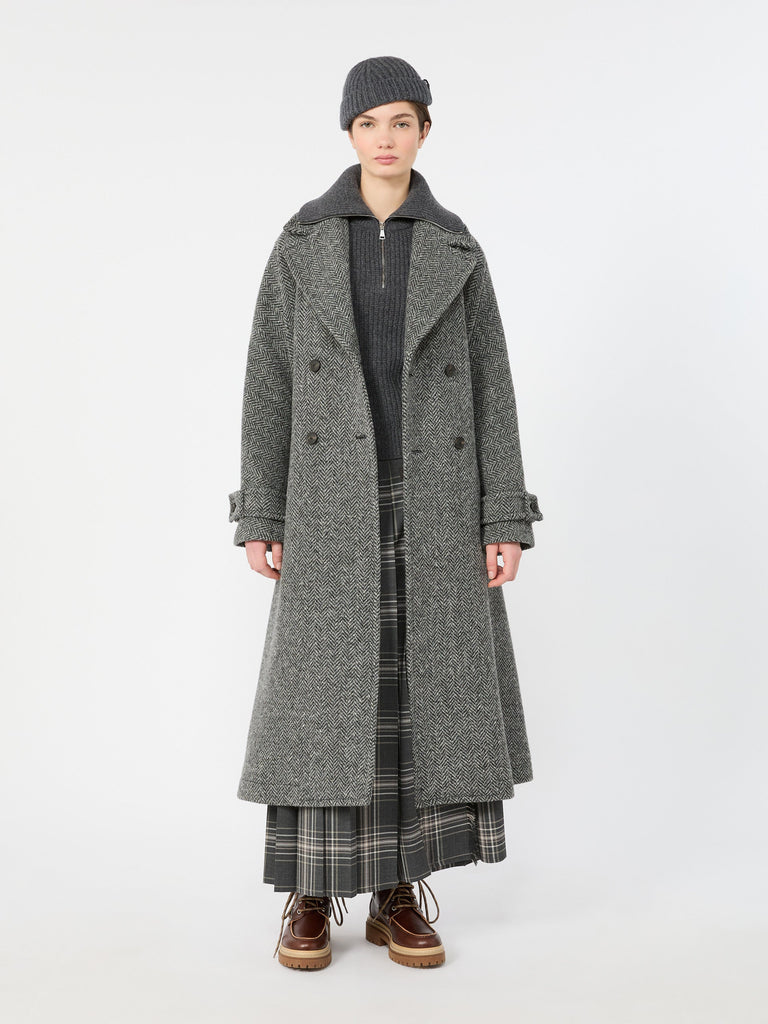max mara wool batavia pleated skirt