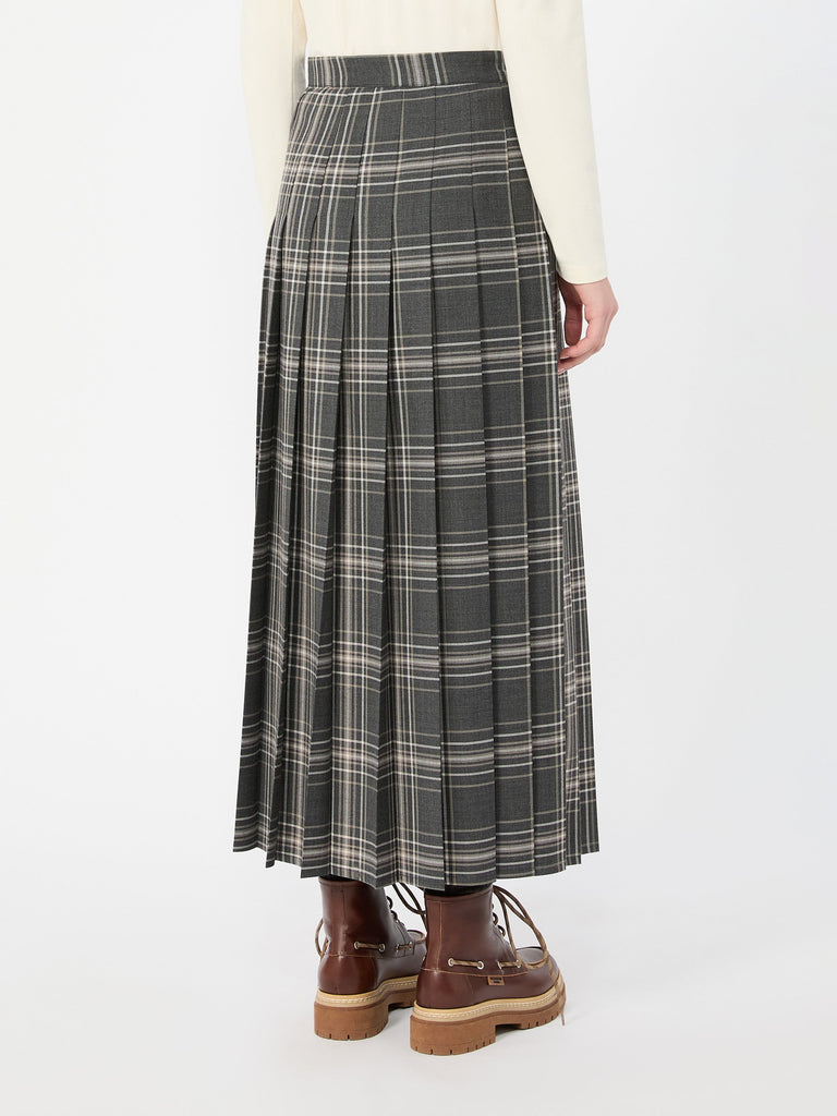 max mara wool batavia pleated skirt