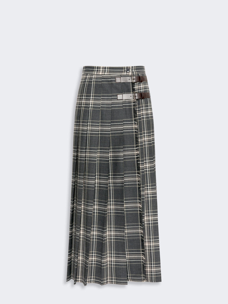 max mara wool batavia pleated skirt