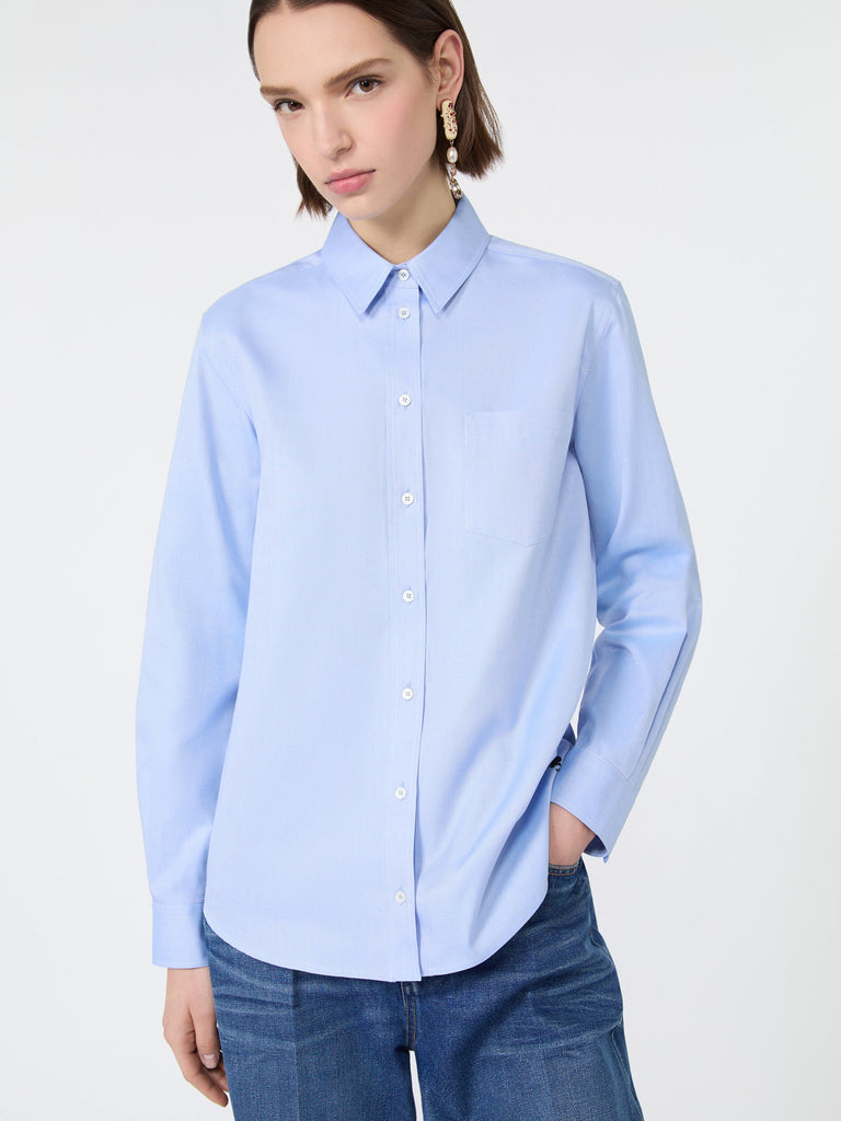 max mara cotton oxford shirt