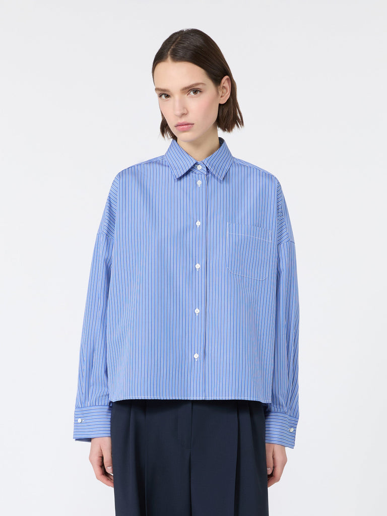 max mara cotton poplin shirt