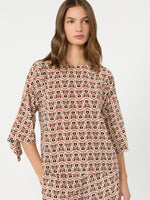 Max Mara Printed silk crepe de chine blouse for Women
