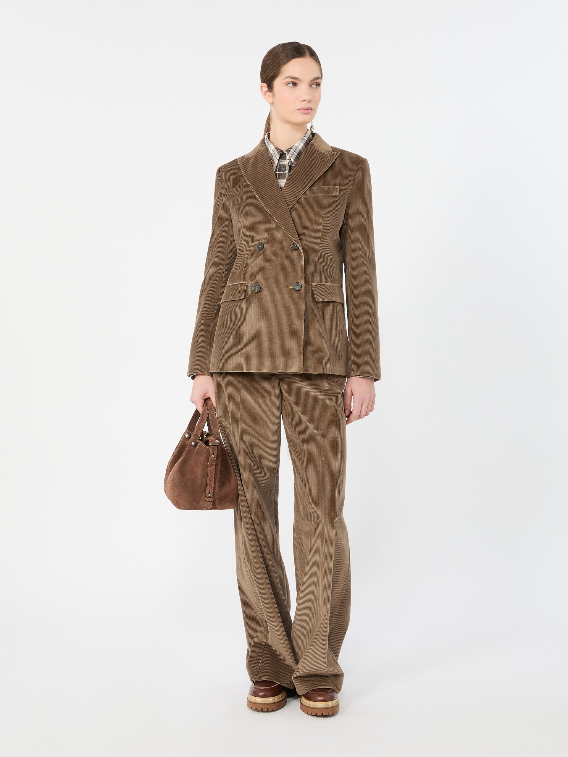 Max Mara Cotton velvet trousers for Women