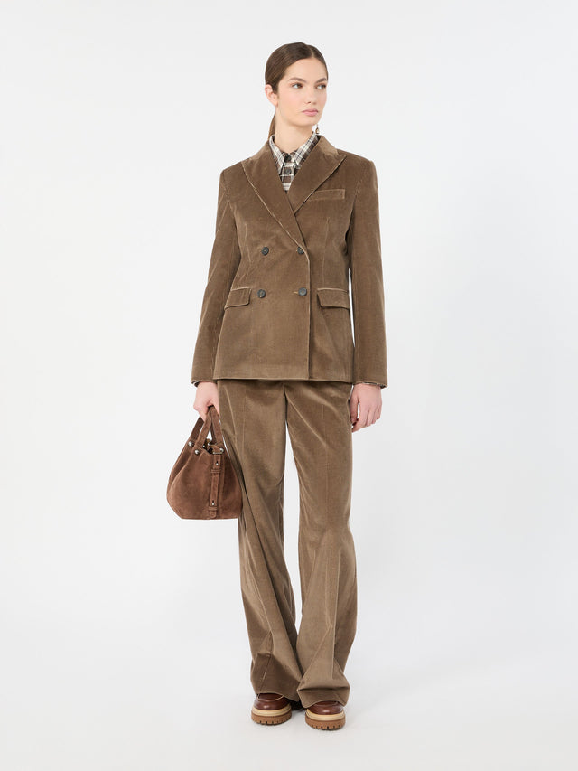 Max Mara Cotton velvet trousers for Women