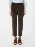Max Mara Cotton velvet cropped trousers for Women