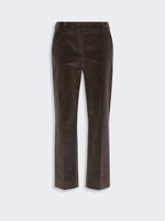 Max Mara Cotton velvet cropped trousers for Women