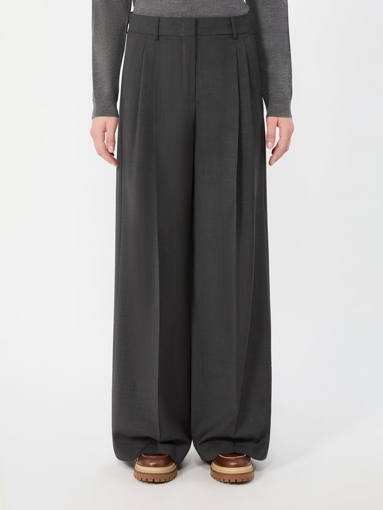 max mara woollen cloth trousers