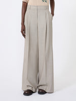 Max Mara Wide-leg woollen cloth trousers for Women