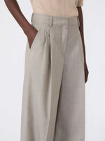 Max Mara Wide-leg woollen cloth trousers for Women