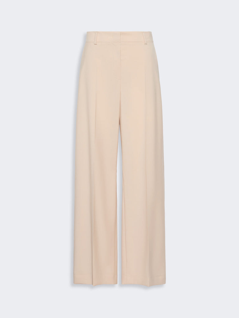 max mara stretch wool palazzo trousers