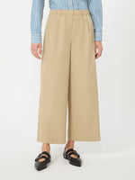 Max Mara Flared cotton gabardine trousers for Women